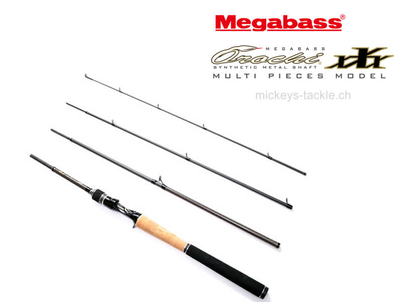 Megabass OROCHI XXX, F4-610K 4P BLACK ELSEIL II